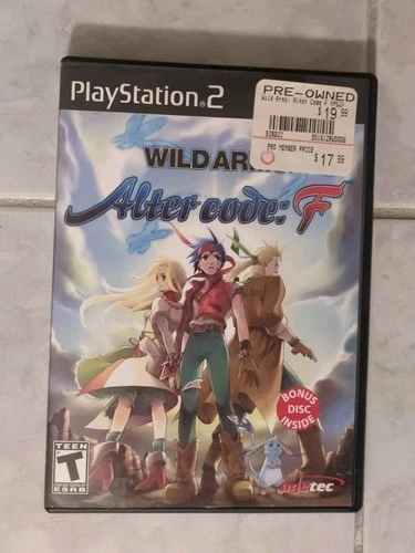 Wild Arms: Alter Code F -Game-(PlayStation 2, 2005) CIB w/ Bonus Disc-Authentic