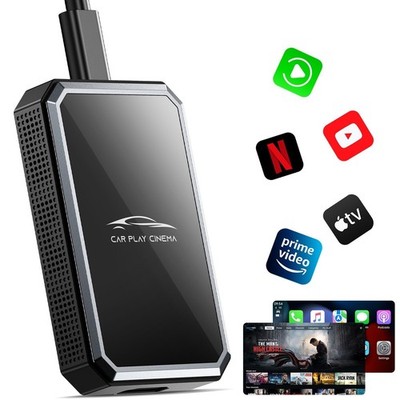LAMTTO Car TV Mate HDMI Input Multimedia Player w/ Wireless Carplay Adapter