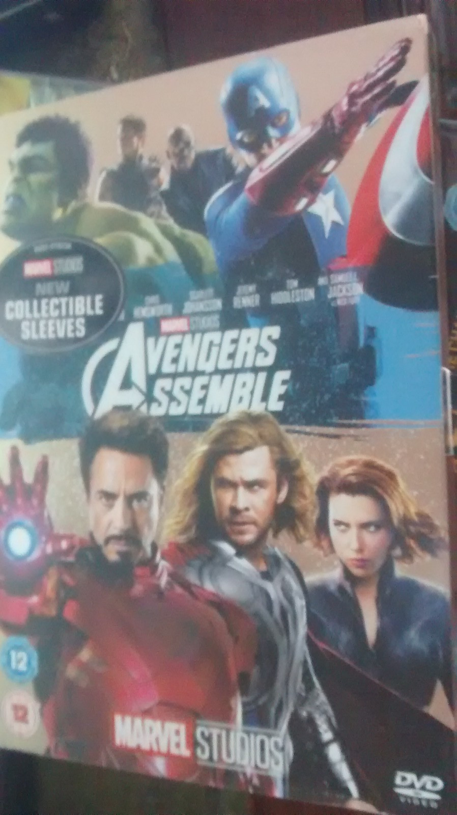 Avengers Assemble [12] DVD new/sealed, collectible sleeve