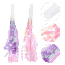  12 pièces fête franges éruptions anniversaire éruptions cornes sifflets