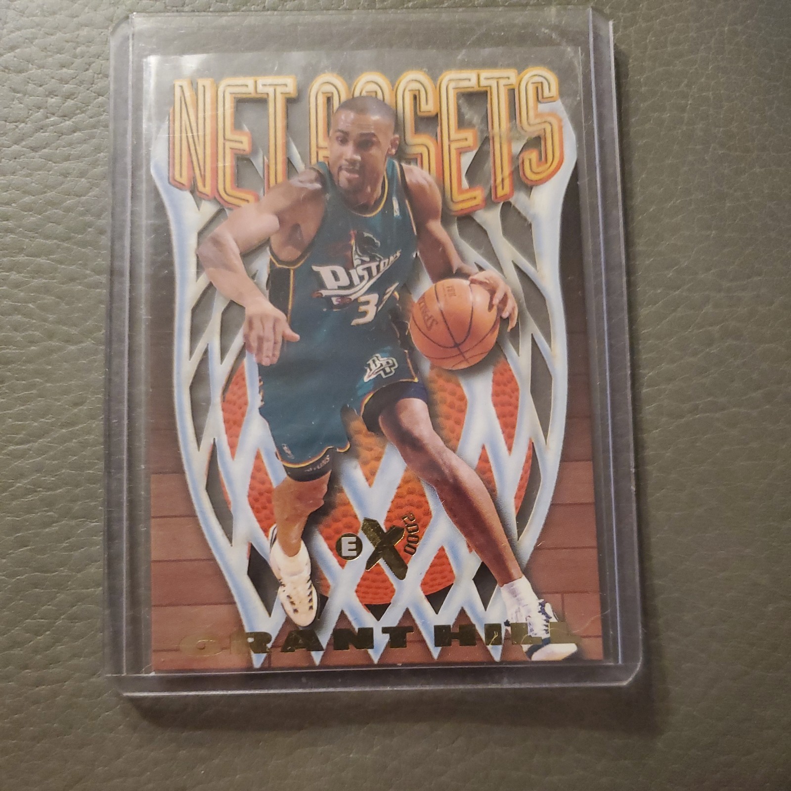 1996-97 E-X2000 - Net Assets #6 Grant Hill Basketball EX