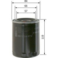 Bosch 0 986 452 000 ÖLfilter FüR Toyota 1000 Celica Corolla Corona Cressida
