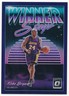 KOBE BRYANT 2018/19 DONRUSS OPTIC #2 WINNER STAYS PURPLE HOLO PRIZMS LAKERS MINT