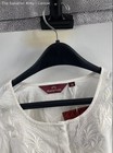 Rangavali Women's White Embroidered Tunic Shirt Kurta Long Sleeve Size 36 NWT — photo 4