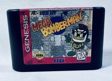 Mega Bomberman Sega Genesis Hudson Soft Cartridge Only CO Works Excellent!