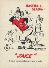 1963 GAD - Fun Cards - Baseball Comic cards - Pick your Card