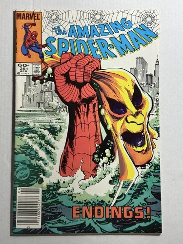 AMAZING SPIDER-MAN Marvel Comic No. 251 Apr 1984 Cover Hobgoblin VF/NM