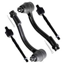 4pcs Front Suspension Kit Inner Tie Rod End Outer Tie Rod End Fit 2006-2011