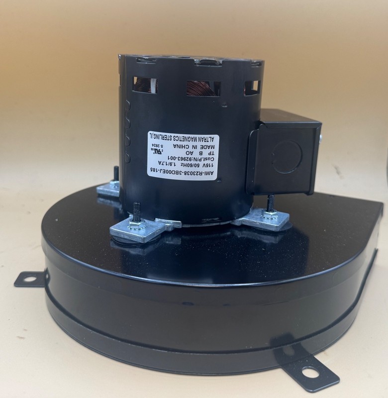 Henny Penny 702112653, 92963-001 Blower Motor, Flue Exhaust, 115V
