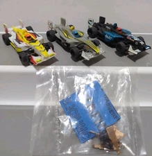 AFX HO Mega G+ MG+ F1 Race Slot Car Lot Racing #29 #7 #2 + Tune Up Kit