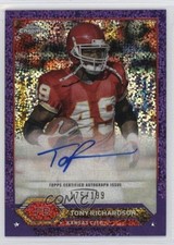 2023 Composite Topps Chrome Purple Speckle Refractor Tony Richardson Auto 0jr6