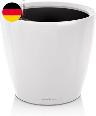LECHUZA CLASSICO Premium LS 43 Weiß Hochglanz 16080