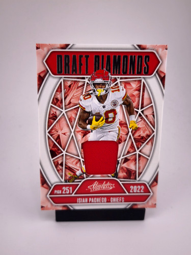 2025 Panini Absolute Isiah Pacheco Base (RAW)