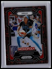 2024 Panini Prizm Monopoly WNBA #56 Jordin Canada Red Classic Icons Prizms