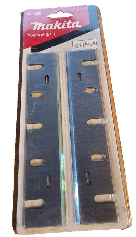 Makita Planer Blade Set 170 1806B 6-3/4" High Speed Steel Planer Blades