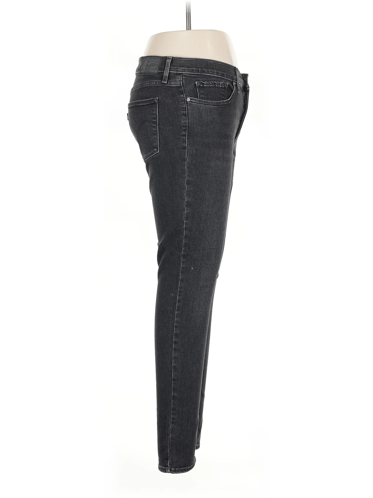 Levi's Women Gray Jeans 31W thumbnail 3