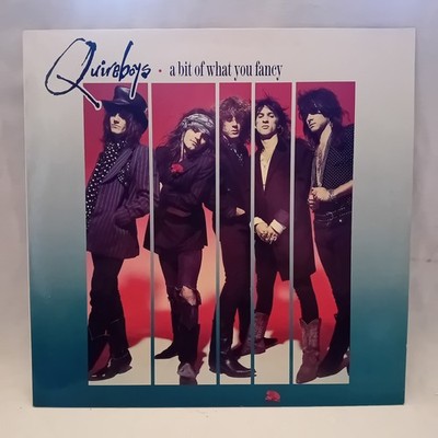 The Quireboys   A Bit Of What You Fancy, *EXCELLENT*1st press* Vinyl LP #ae155