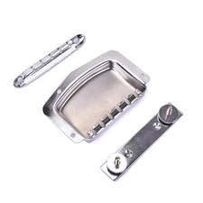 Healifty Adjust Fixed Bridge Tailpiece For Teisco Tune O matic Electric Guitar G