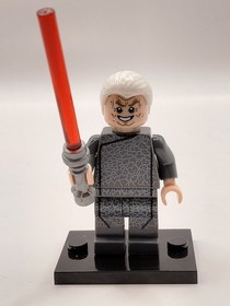 Star Wars Chancellor Palpatine Custom Lego Minifigure 75044 Droid Tri-Fighter