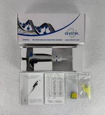 EDVOTEK Variable Volume Micropipette 5-50 uL Cat 580 Open Box with Tips