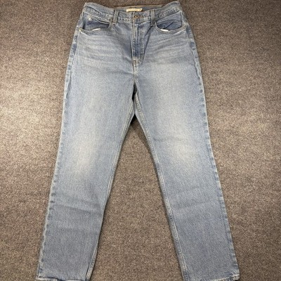 Levi s 70s High Slim Straight Jeans Womens 31x28 Light Wash
