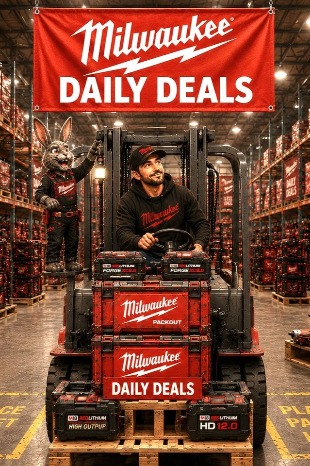 Milwaukee Daily Deals: 8/27 - Milwaukee Tools & More PT2: Hosted by Rabbit