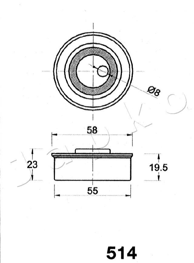 Fits JAPKO 45514 TIMING BELT TENSIONER   ⭐UK Stock⭐