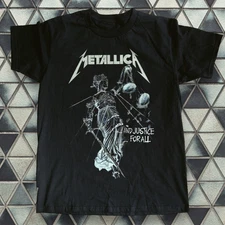Metallica Justice for All Tee – Iconic Heavy Metal Artwork for True Rock Fans