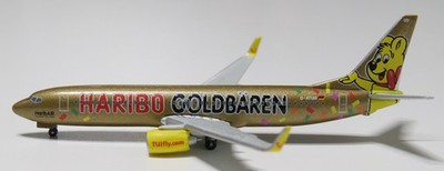 herpa wings 1:500 517300, TUIfly Boeing B737-800WL, D-ATUD ''Haribo Goldbären''
