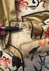Chinese Silk Kimono Jacket Gufeng Gold Embroidered Floral Knot Closures Sz M — photo 10