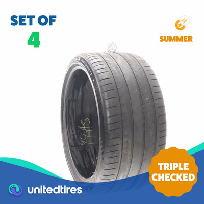 Set of (4) Used 315/30ZR22 Michelin Pilot Sport 4 S 107Y - 5.5-6/32