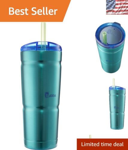 Stylish Insulated 24oz Tumbler with Straw - Perfect for Cold Drinks Anywhere
