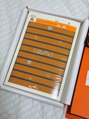 Hermes Stationery Notebook Tibor Kalparti Faubourg Pixeled France