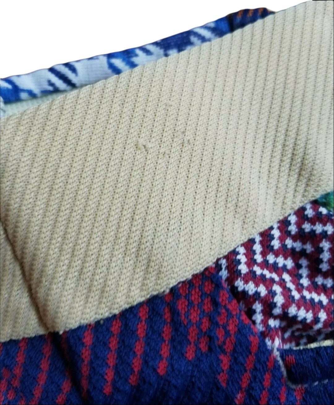 Vtg Marnits By Marman Patchwork Polyester Retro B… - image 8