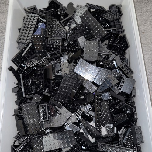 Lego Bulk Lot Black Pieces  - Picture 3 of 3