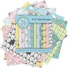 12Pcs Rice Paper Floral Decoupage Scrapbook Craft Background Card Sheet ...