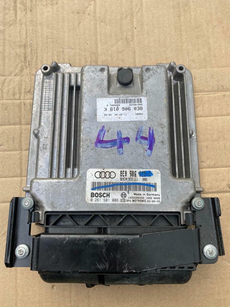Genuino AUDI A4 B6 2.0 FSI motor de gasolina ECU AWA 150 CV 8E0906018K 0261S01006