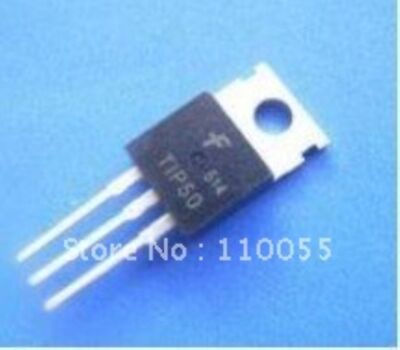 ON TIP50G TO-220 Bipolar Power TO220 NPN 1A 400V; Package: #E6