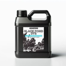 AquaDesign Black Liquid Pond Dye 1000ml Ponds - Water Features TREATS 5000L