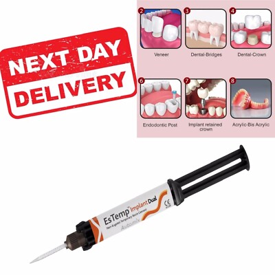 EXTRA STARKER, permanenter Zahnzement für Kappen, Kronen, Brücken, Pfosten, Stifte