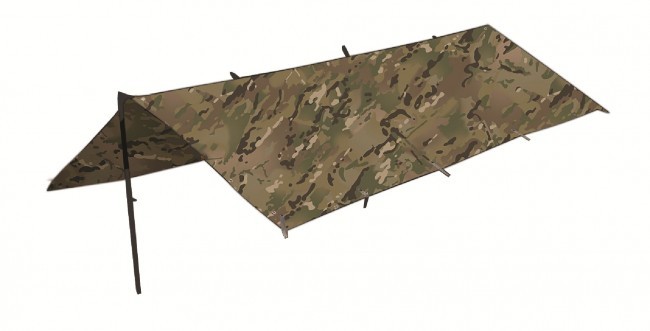 Hmtc Camuflaje Basha Vivac Refugio Ejército Militar Toldo Hoochie