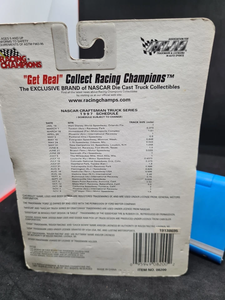 Camión artesanal Joe Ruttman #80 LCI 1997 NASCAR 1/64 Diecast Racing Champions  Foto 4 de 4