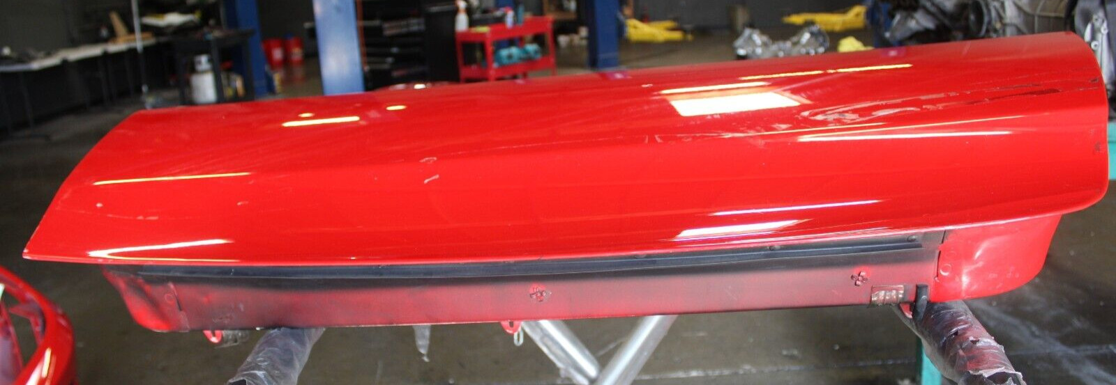 Ferrari F430 Coupe, Spider, LH, Front Door Shell, Fire Dmg, Used, P/N 68489211