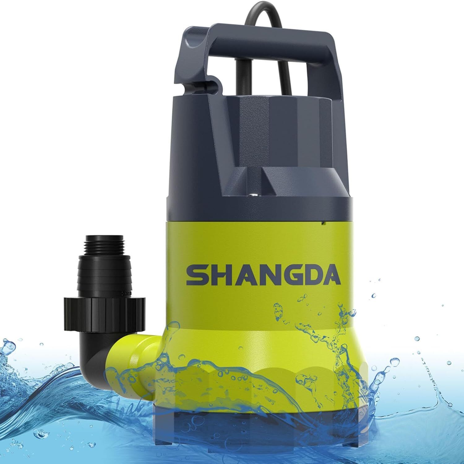 1.2HP 5000GPH Submersible Sump Pump for Water Transfer and Draining
