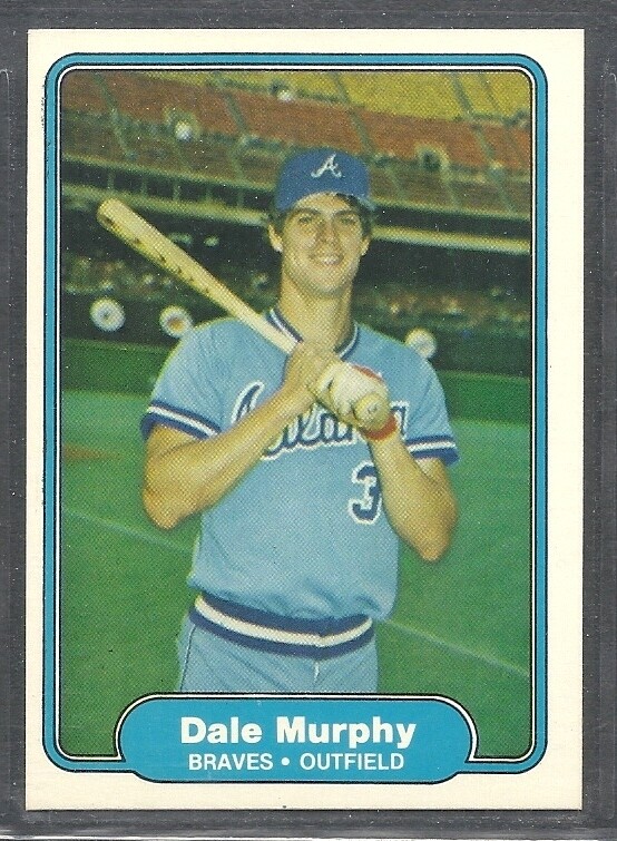 1982 Fleer Baseball - #443 - Dale Murphy - Atlanta Braves