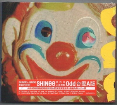 SHINee Vol. 4 Odd Version B 2015 TAIWAN CD & 80p BOOKLET & PHOTO CARD SEALED