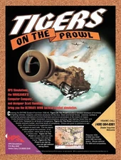 1993 Tigers On The Prowl IBM Original Advertisement / Retro Wall Art v1
