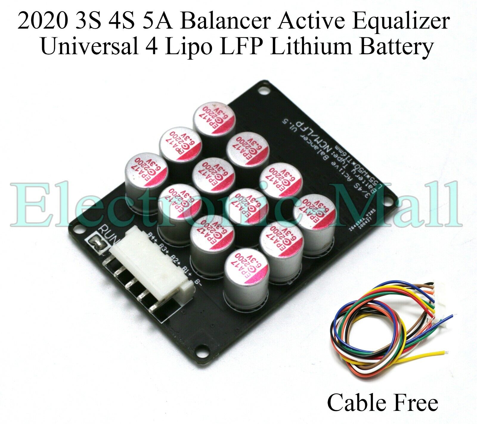 3S 4S 5A Balancer Active Equalizer Universal 4 Lipo LFP Lithium Cells Pack