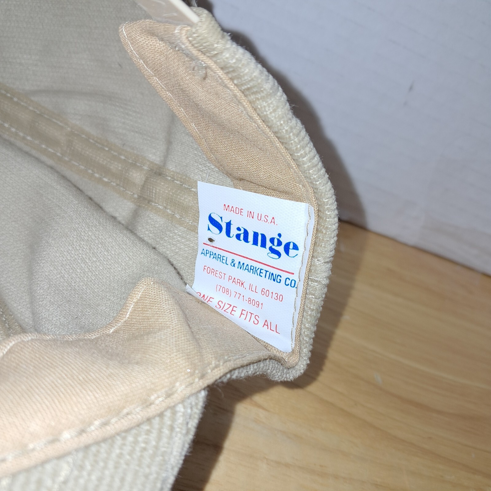 Wolf River Valley Seeds Hat Cap Strapback Beige Green Otto Farming Wisconsin