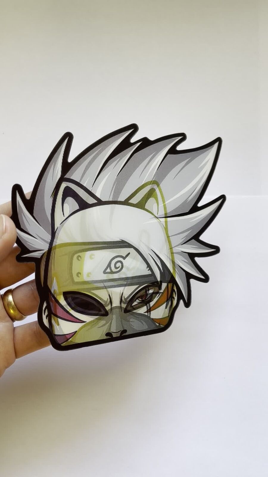 Kakashi Hatake (Naruto) Motion Sticker – Ghost Garage